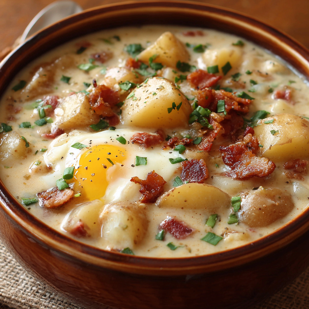 Creamy Crock Pot Crack Potato Soup is pictured for easy visual reference.