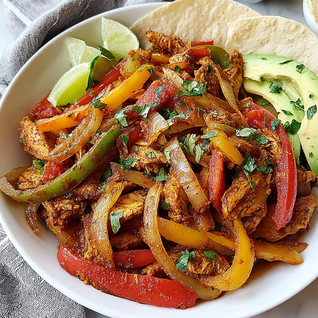 Easy crockpot fajitas simmering in a slow cooker offer a simple and delicious dinner solution.