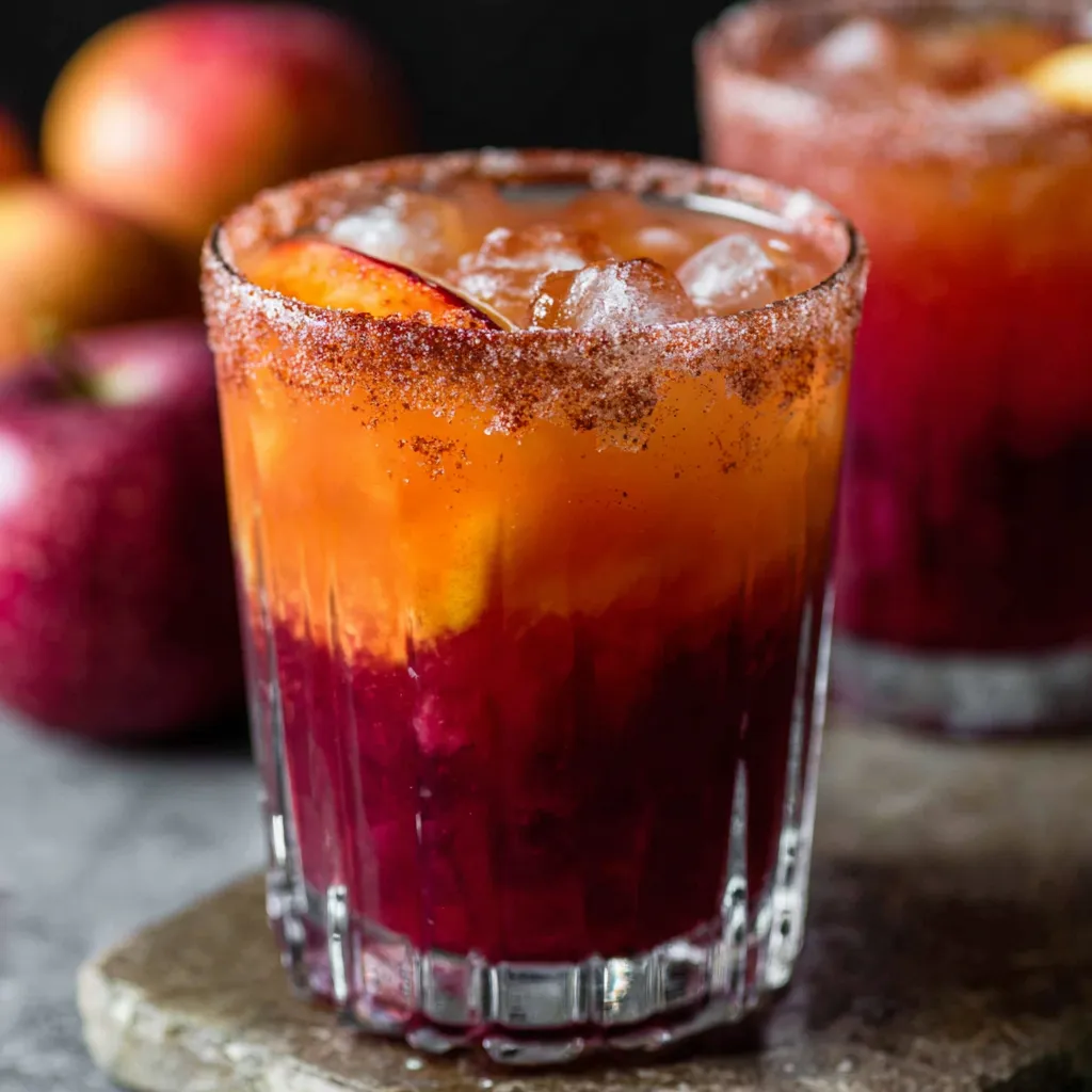 Spiked poisoned apple cider is pictured for context in this article about potentially dangerous Halloween drinks.