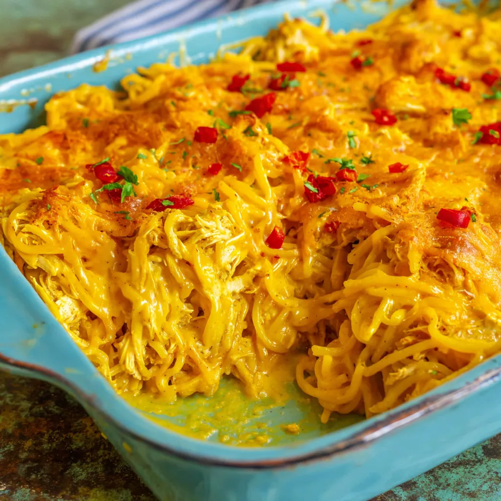 BEST EVER CHICKEN SPAGHETTI