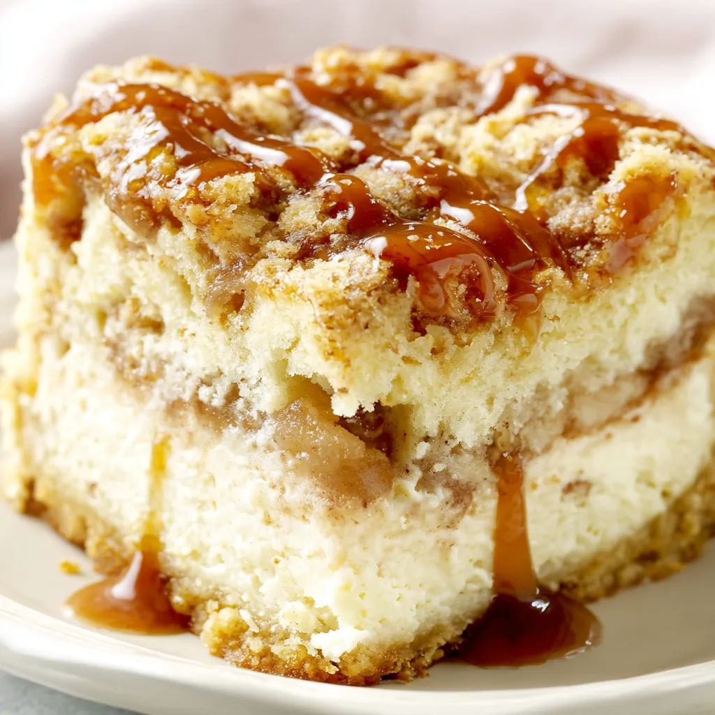 CARAMEL APPLE CHEESECAKE BLISS