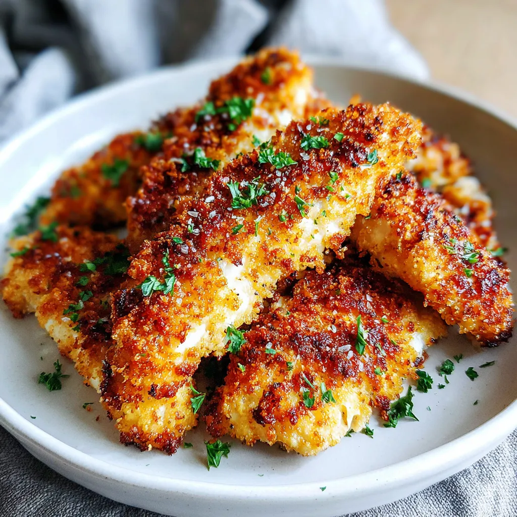 CRISPY BAKED CHICKEN TENDERS