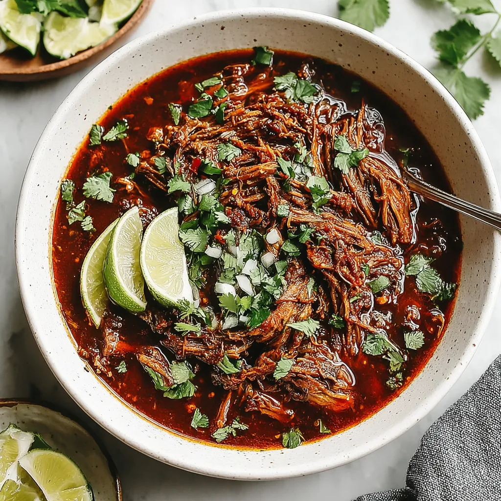 Delicious and easy slow cooker birria recipe everyone loves, perfect for tacos, quesadillas, or consommé.