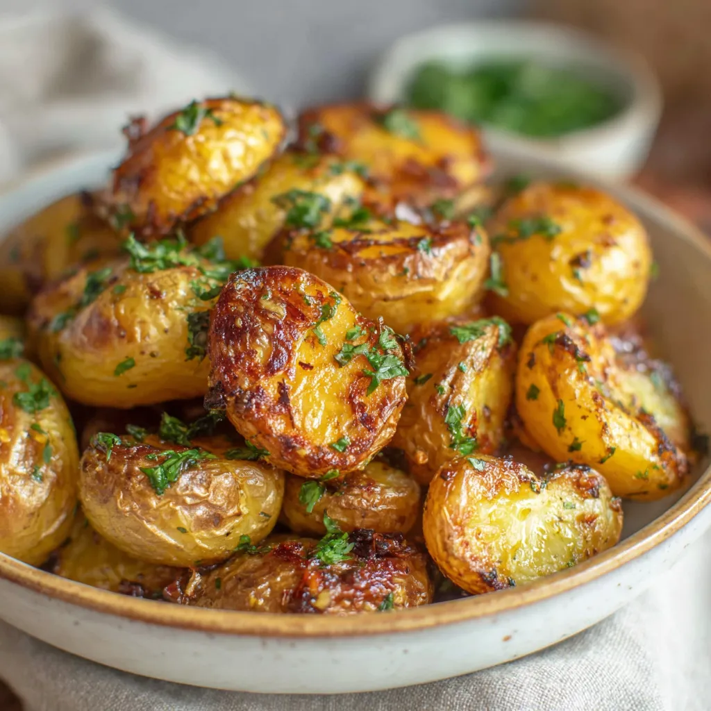 GARLIC BUTTER POTATO PERFECTION