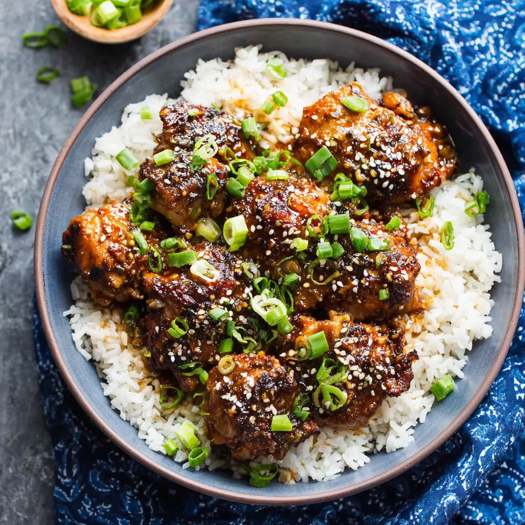 HONEY GARLIC CHICKEN PERFECTION