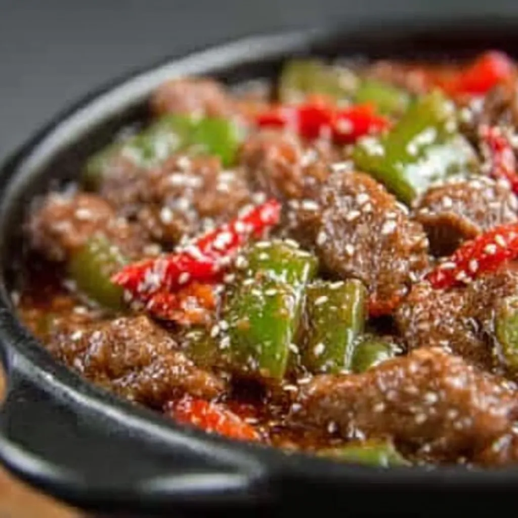 PERFECT PEPPER STEAK CROCK POT