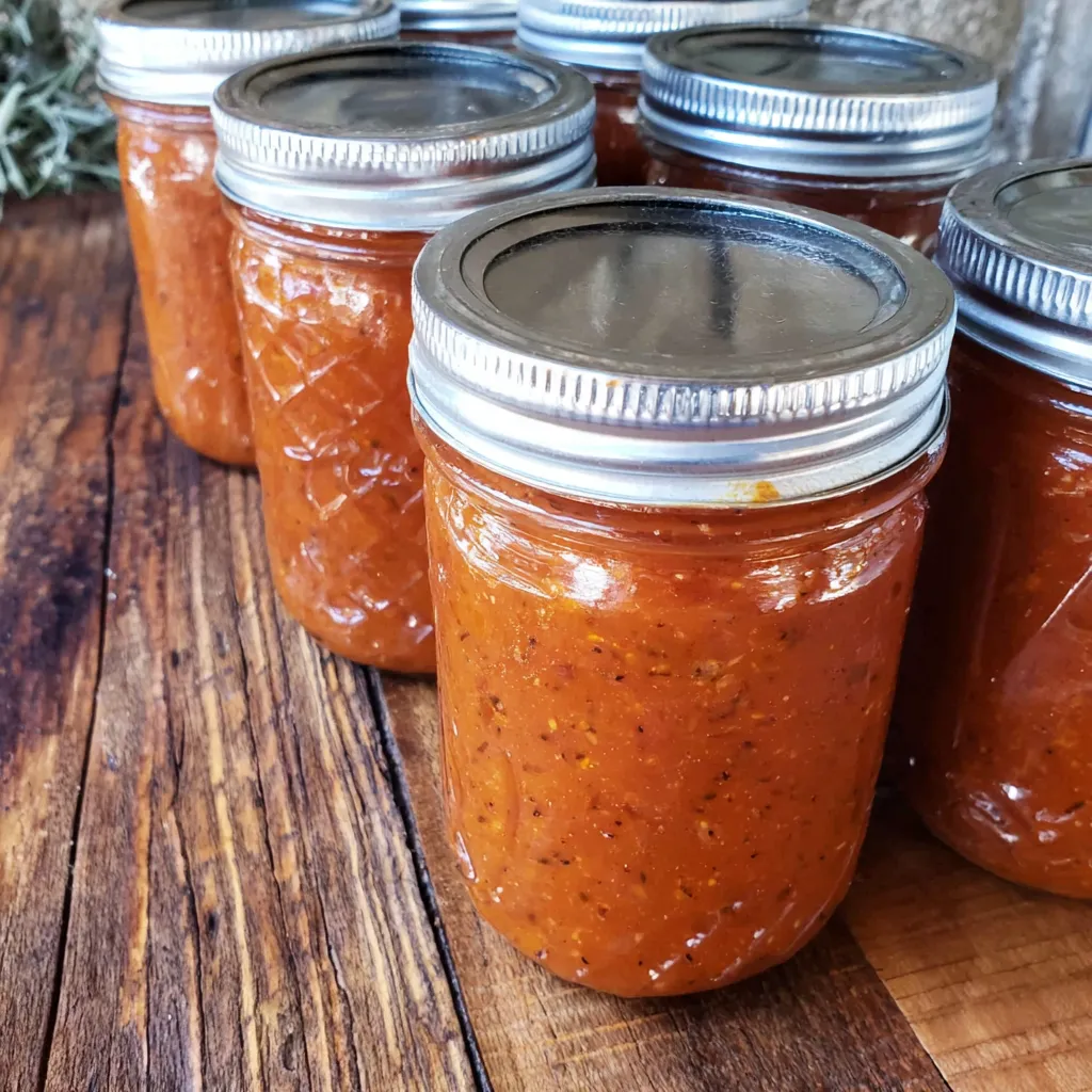 ROASTED TOMATO CANNING SAUCE