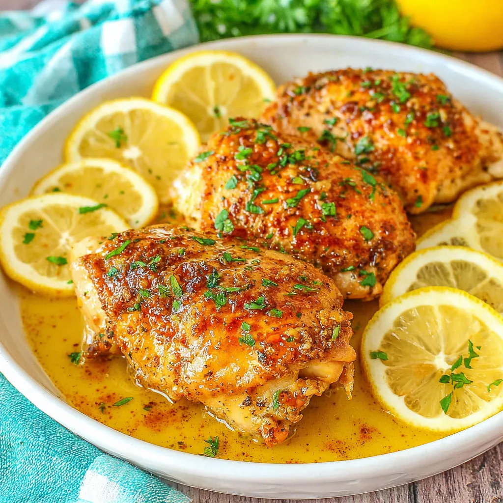 Slow Cooker Lemon Garlic Chicken, a flavorful and easy dinner, is showcased as the featured image.