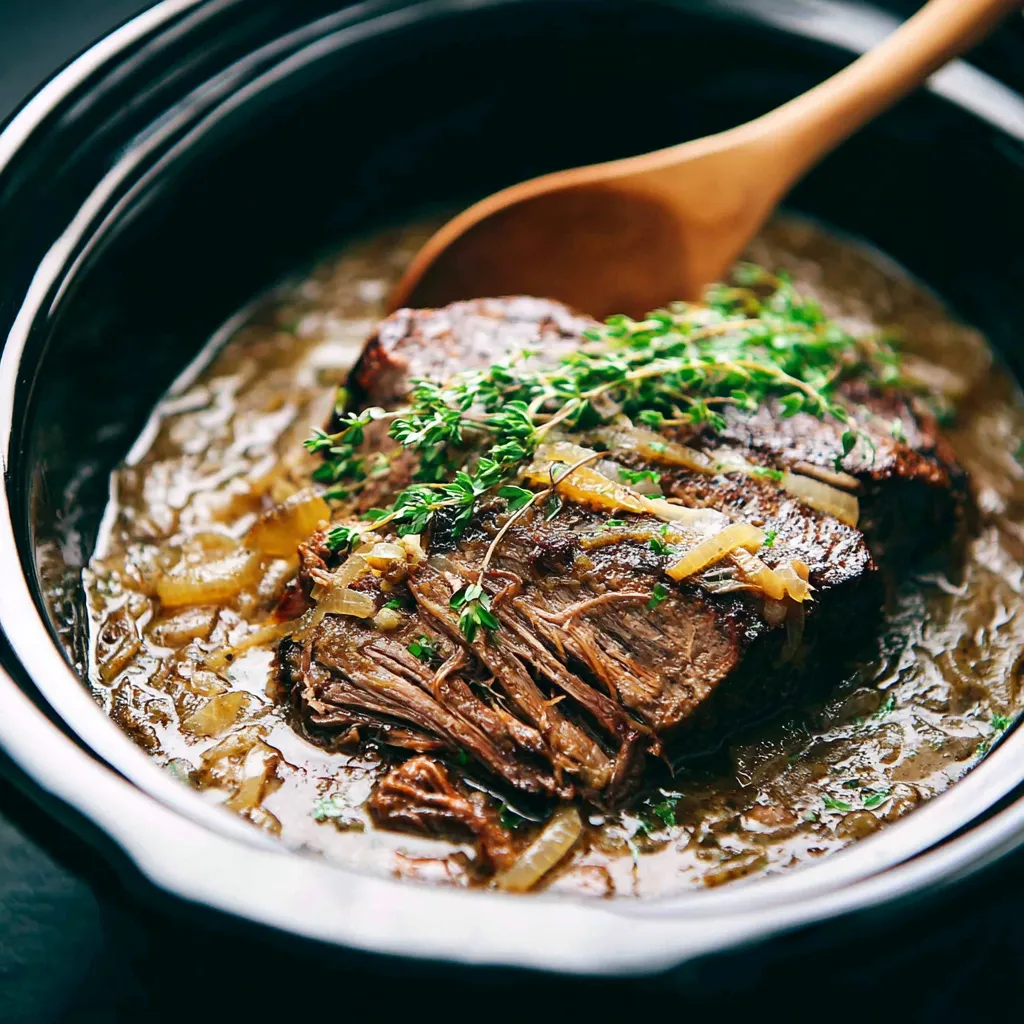 TENDER FRENCH ONION ROAST