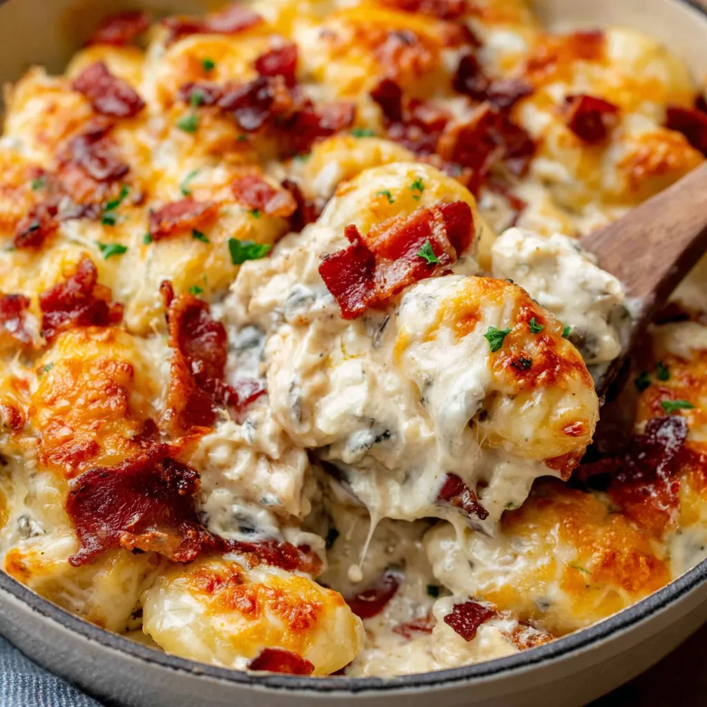 ULTIMATE CRACK CHICKEN GNOCCHI RECIPE