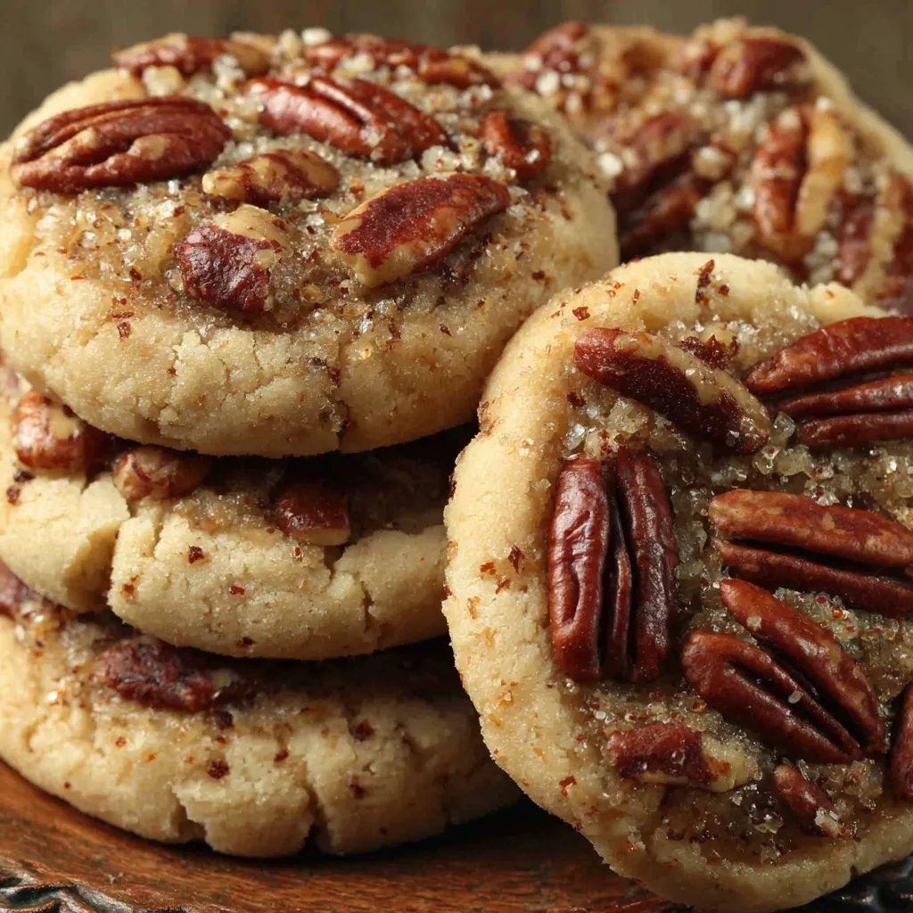 VEGAN PECAN PIE COOKIES!