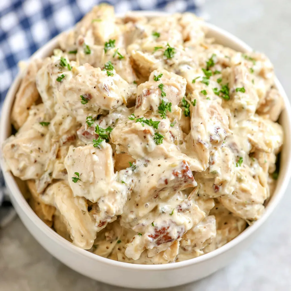Creamy Crock Pot Ranch Chicken Recipe Creamy Crock Pot Ranch Chicken is pictured in a secondary image highlighting the recipe's deliciousness and creamy texture.