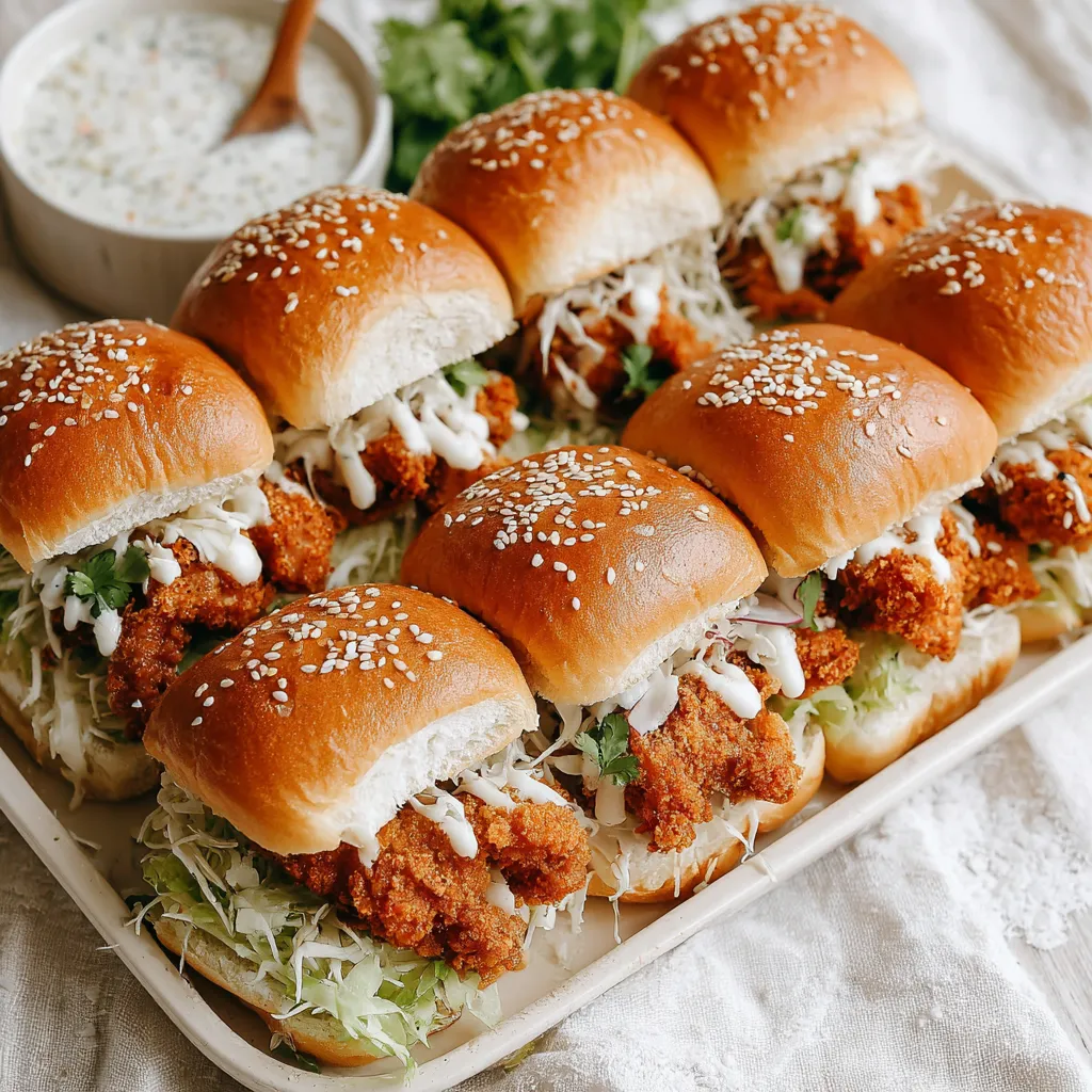 Close-up showcasing the delicious filling inside Dynamite Chicken Buns.