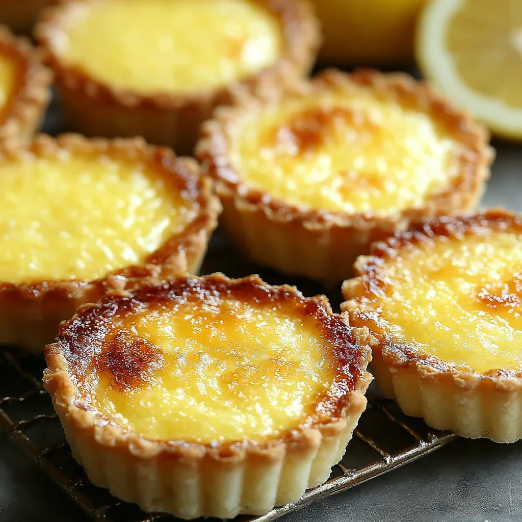 Baby Lemon Impossible Pies