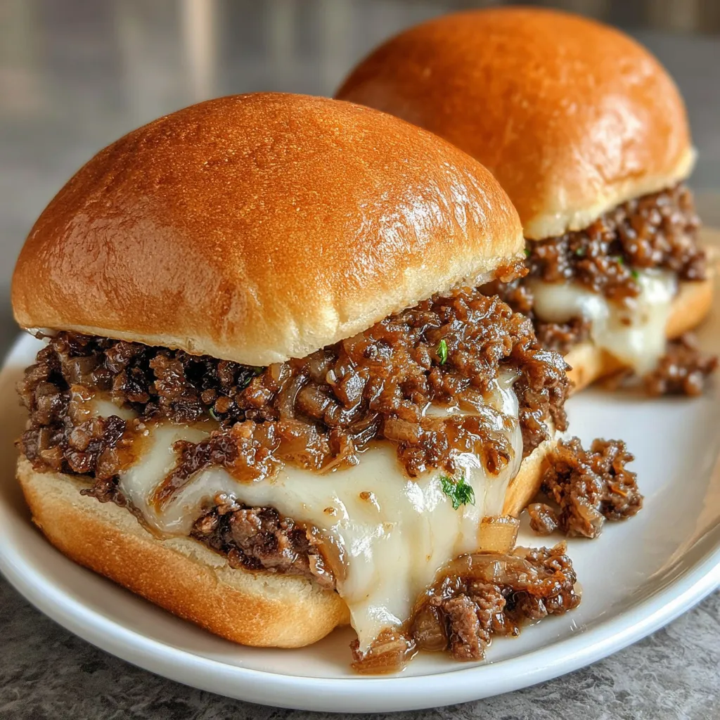 BEST FRENCH ONION BEEF SLOPPY JOES