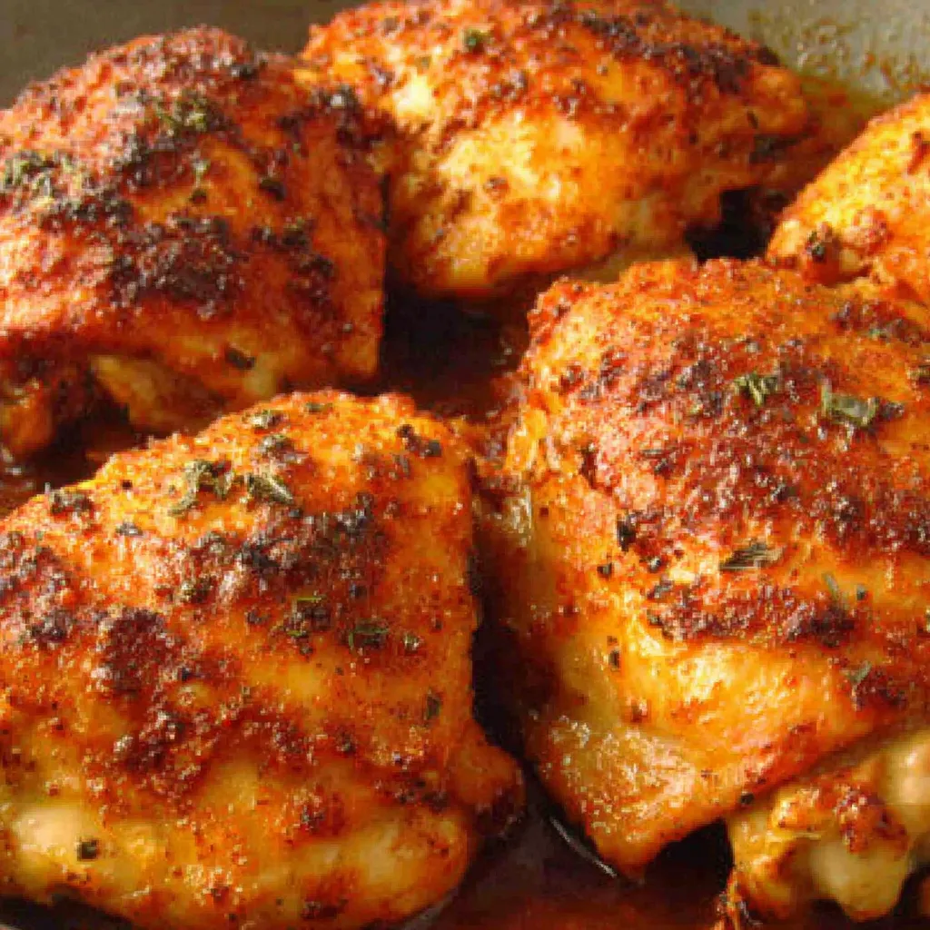 BEST ROASTED CHICKEN THIGHS EVER