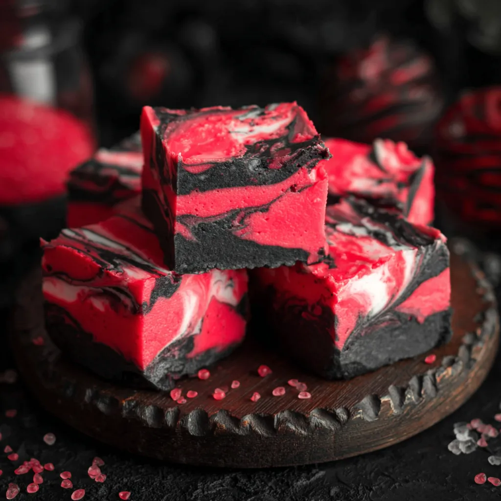 BLOOD VELVET FUDGE ULTIMATE RECIPE
