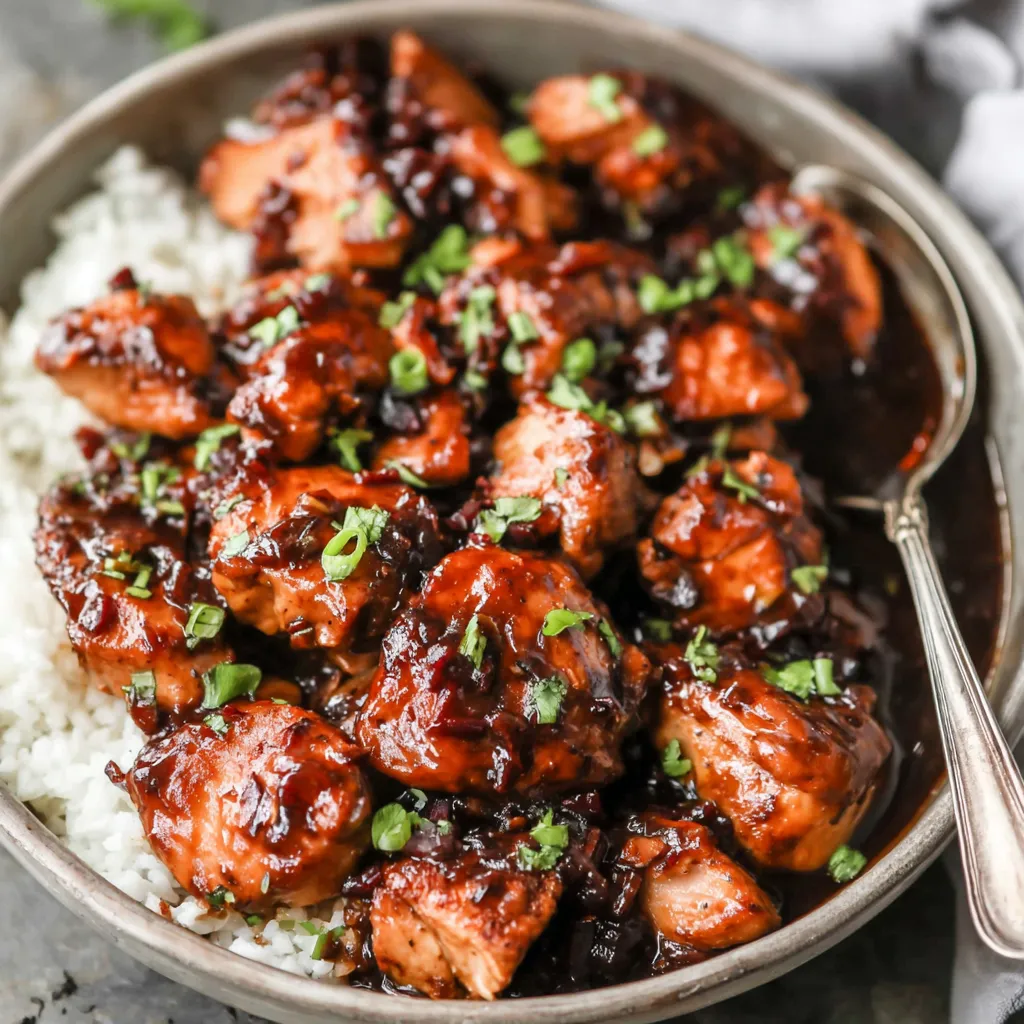 CROCK POT BOURBON CHICKEN IRRESISTIBLE