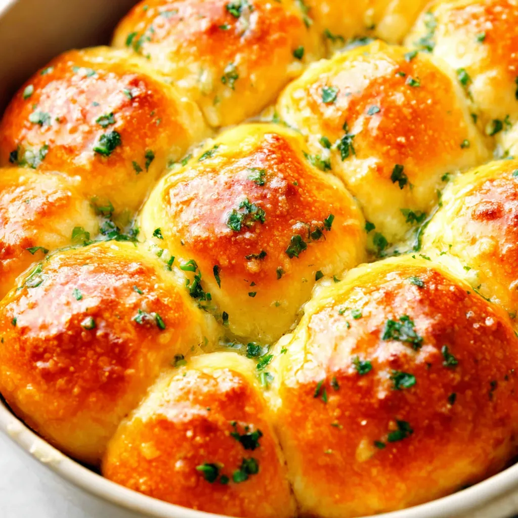 GARLIC BUTTER ROLLS IRRESISTIBLE EASY