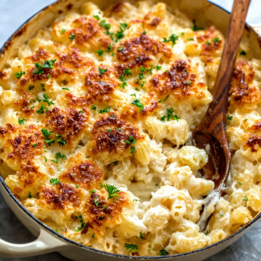 GARLIC PARMESAN MAC AND CHEESE ULTIMATE