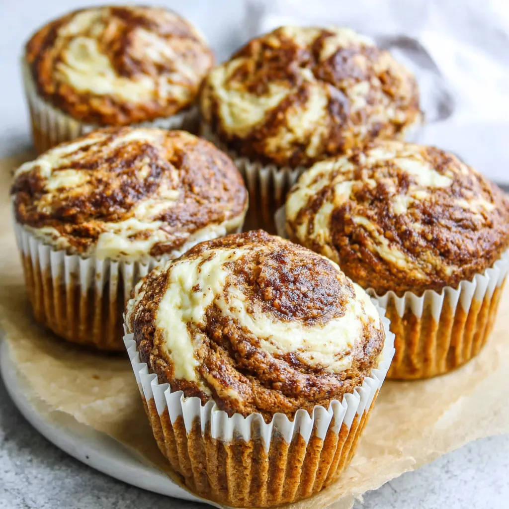 IRRESISTIBLE PUMPKIN CREAM CHEESE MUFFINS
