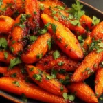 Featured image of Maple Dijon Apples And Carrots, a delicious and healthy side dish.