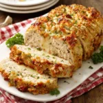 Parmesan Chicken Meatloaf served as a delicious and comforting featured image.