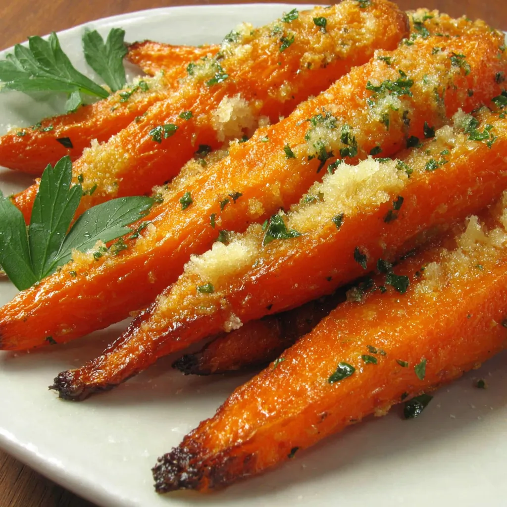 PERFECT GARLIC PARMESAN CARROTS