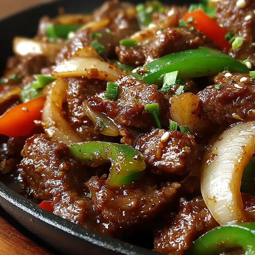 Delicious Pepper Steak With Onions served as a featured image for the recipe.