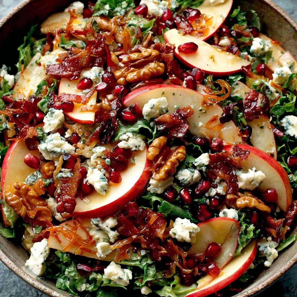 A vibrant Honeycrisp Apple Salad is presented as the featured image for the recipe.