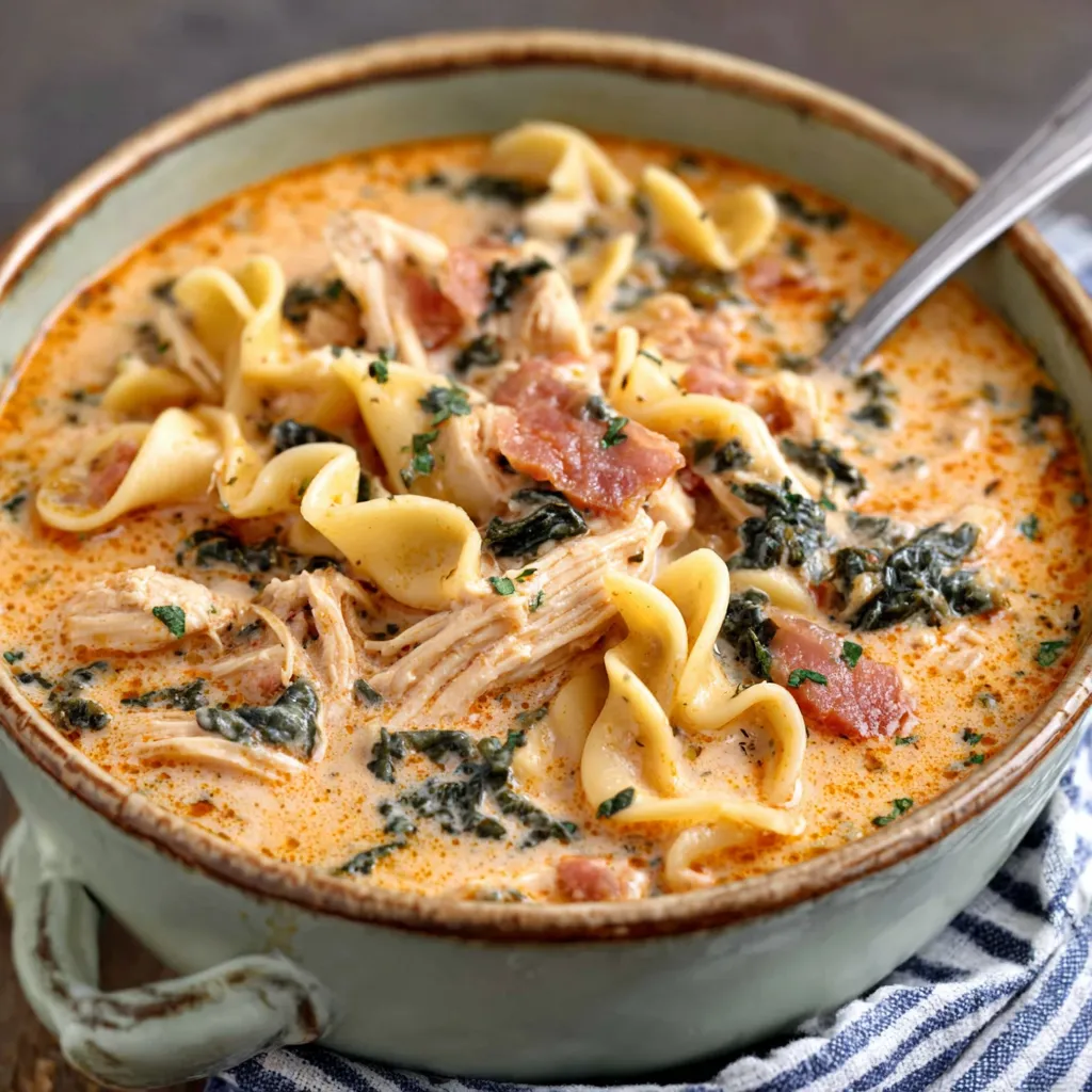 A close-up showcasing a delicious serving of Marry My Chicken Soup, the second featured image in the article.