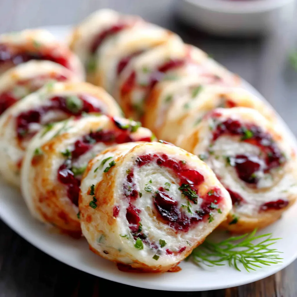 Alt text for second content image about Christmas Cranberry Roll Ups