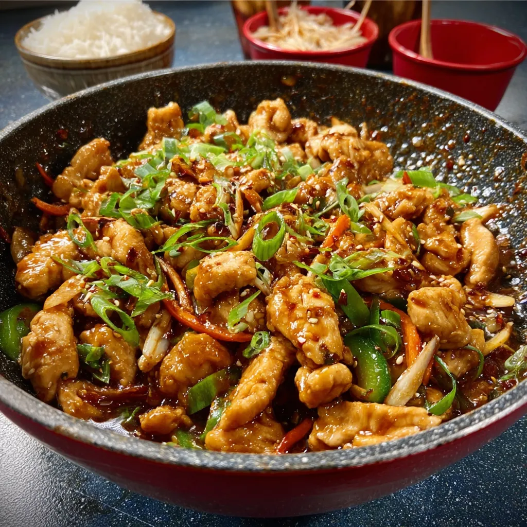 AMAZING MONGOLIAN CHICKEN RECIPE