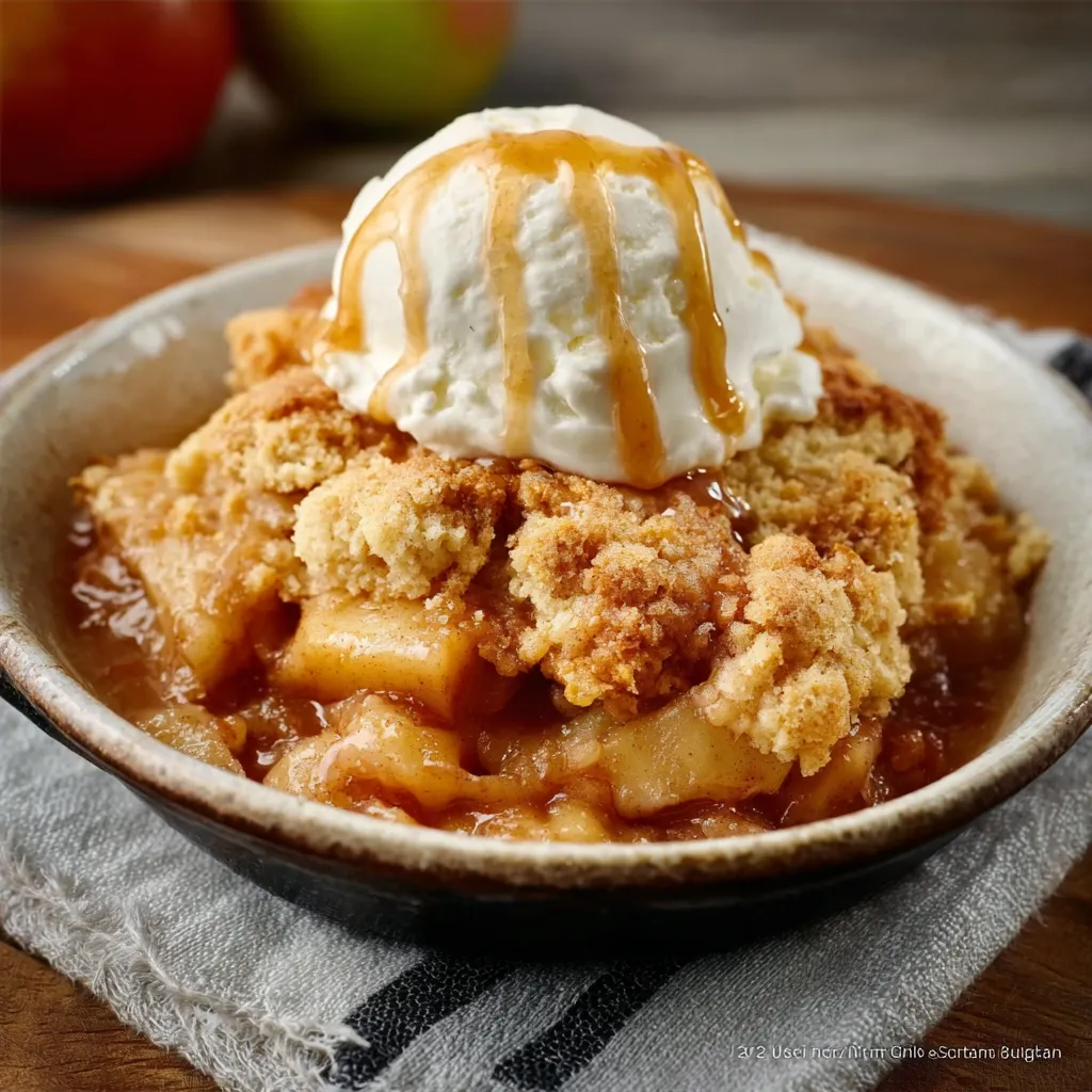 BEST APPLE COBBLER RECIPE