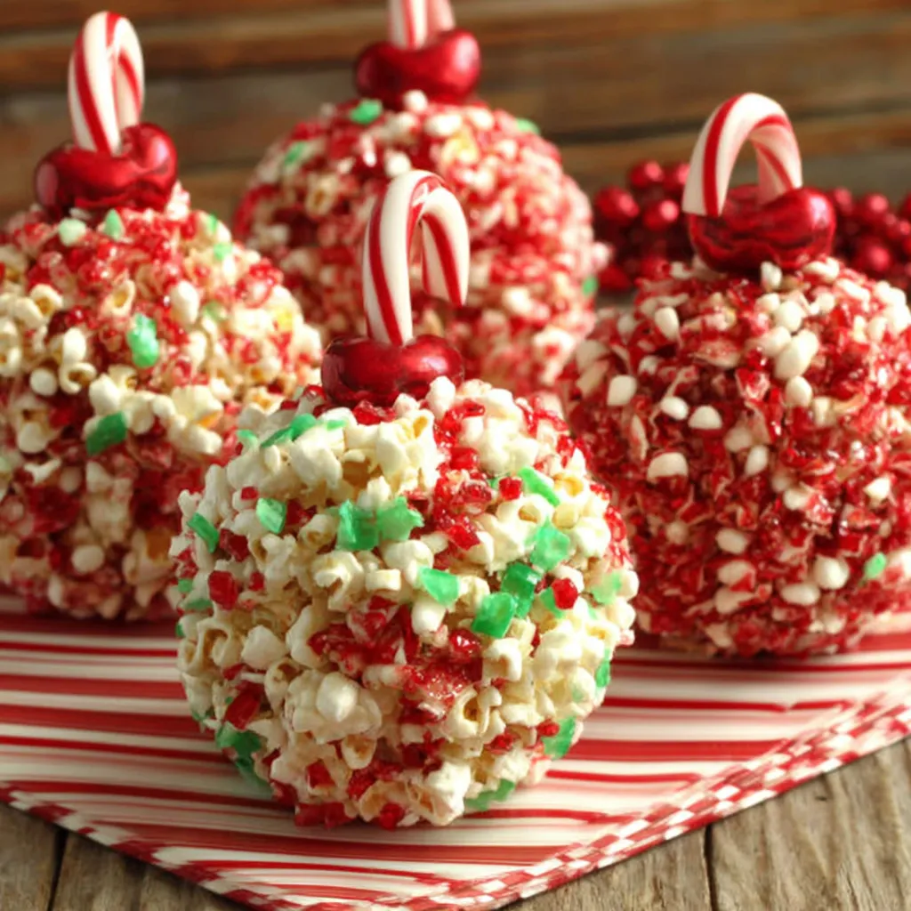 BEST CHRISTMAS POPCORN BALLS RECIPE