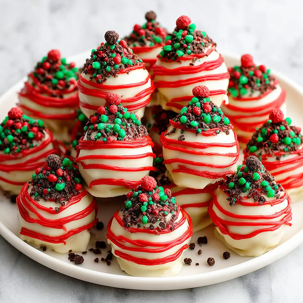 BEST CHRISTMAS TREE CAKE TRUFFLES
