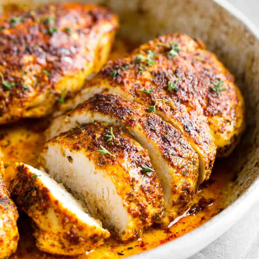 Featured image showing a juicy and perfectly cooked Chicken Breast, ready to be enjoyed.