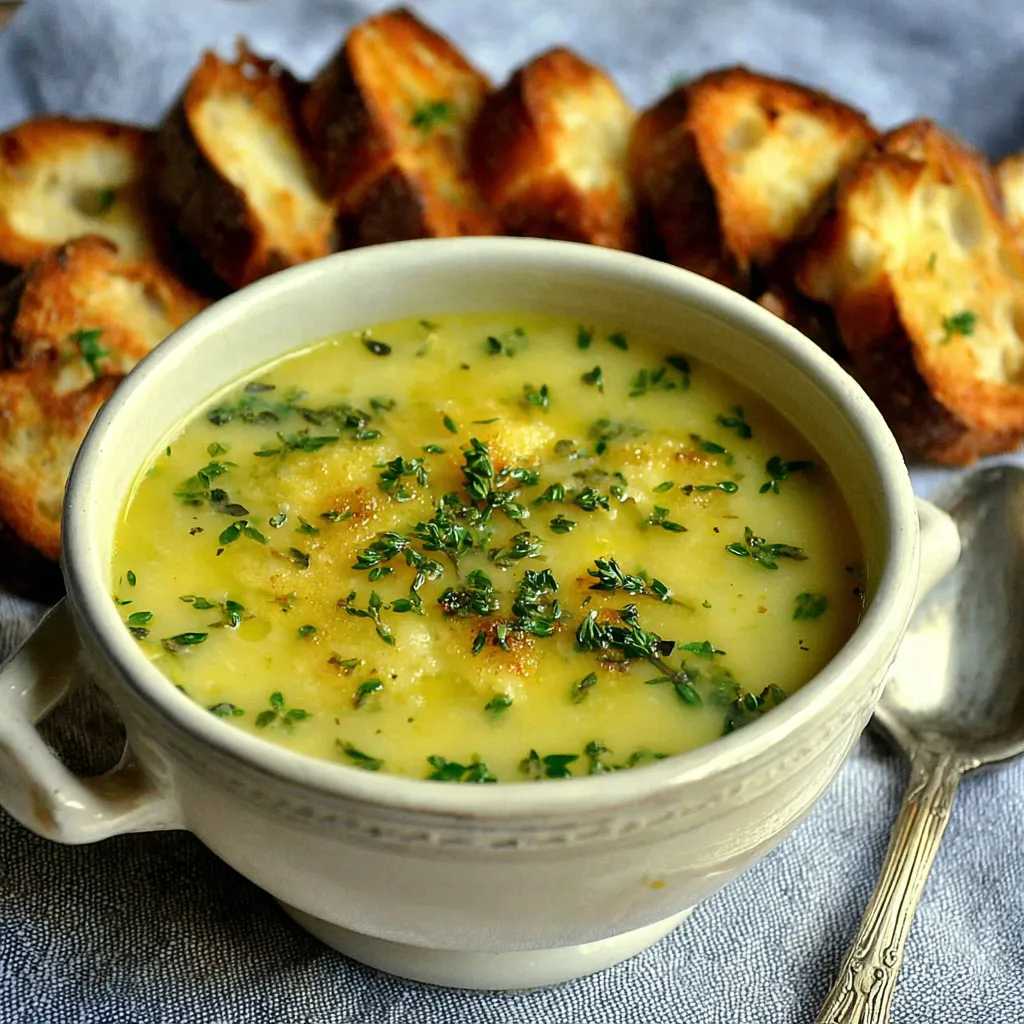 BEST FRENCH GARLIC SOUP