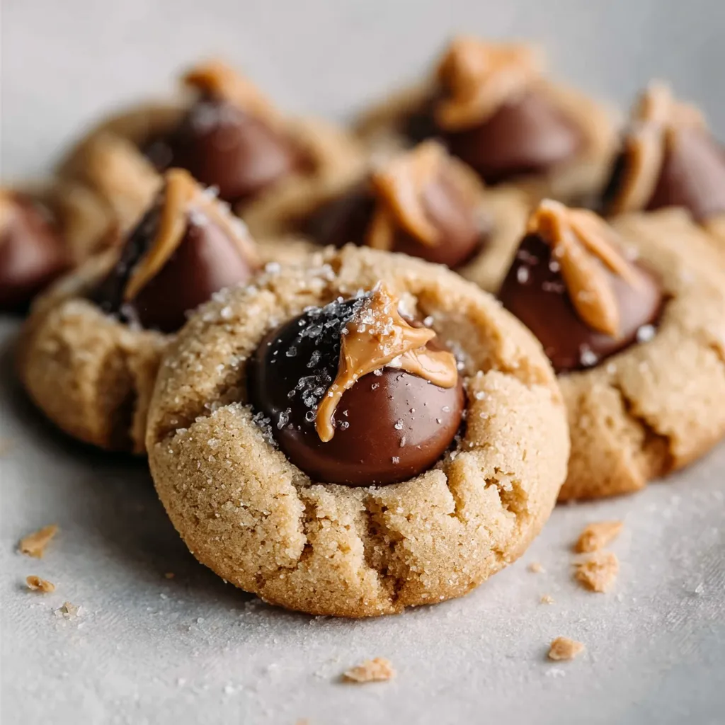 BEST PEANUT BUTTER KISS COOKIE