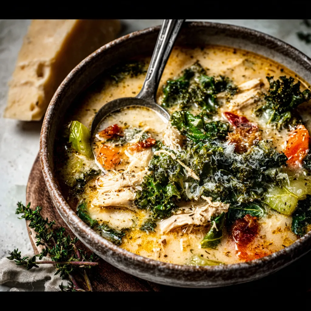 BEST TUSCAN CHICKEN SOUP