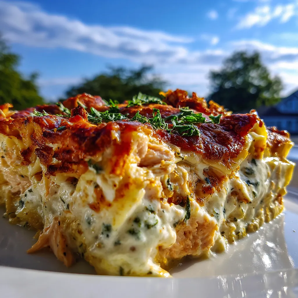 BUFFALO CHICKEN LASAGNA PERFECT