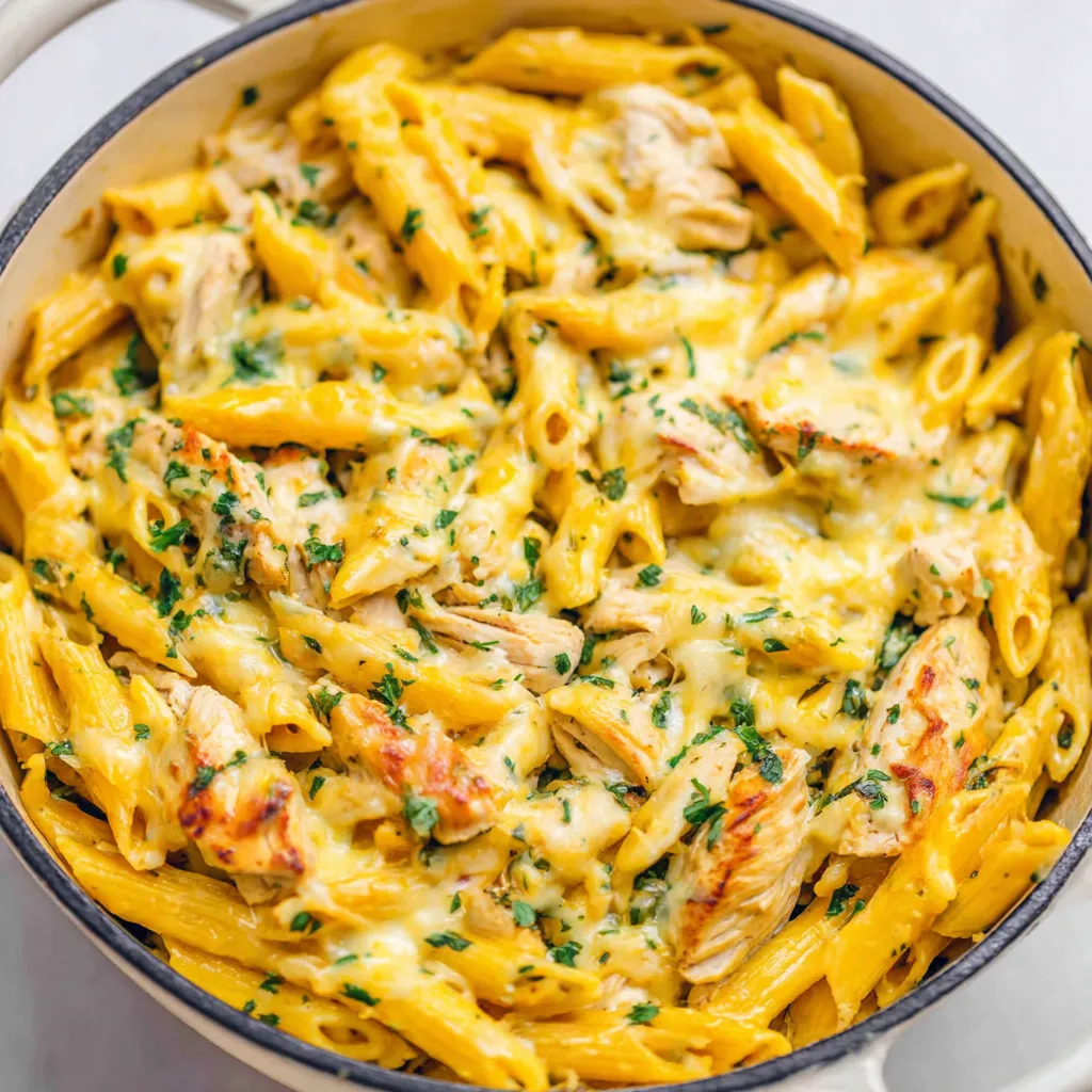 EASY CRACK CHICKEN PENNE RECIPE