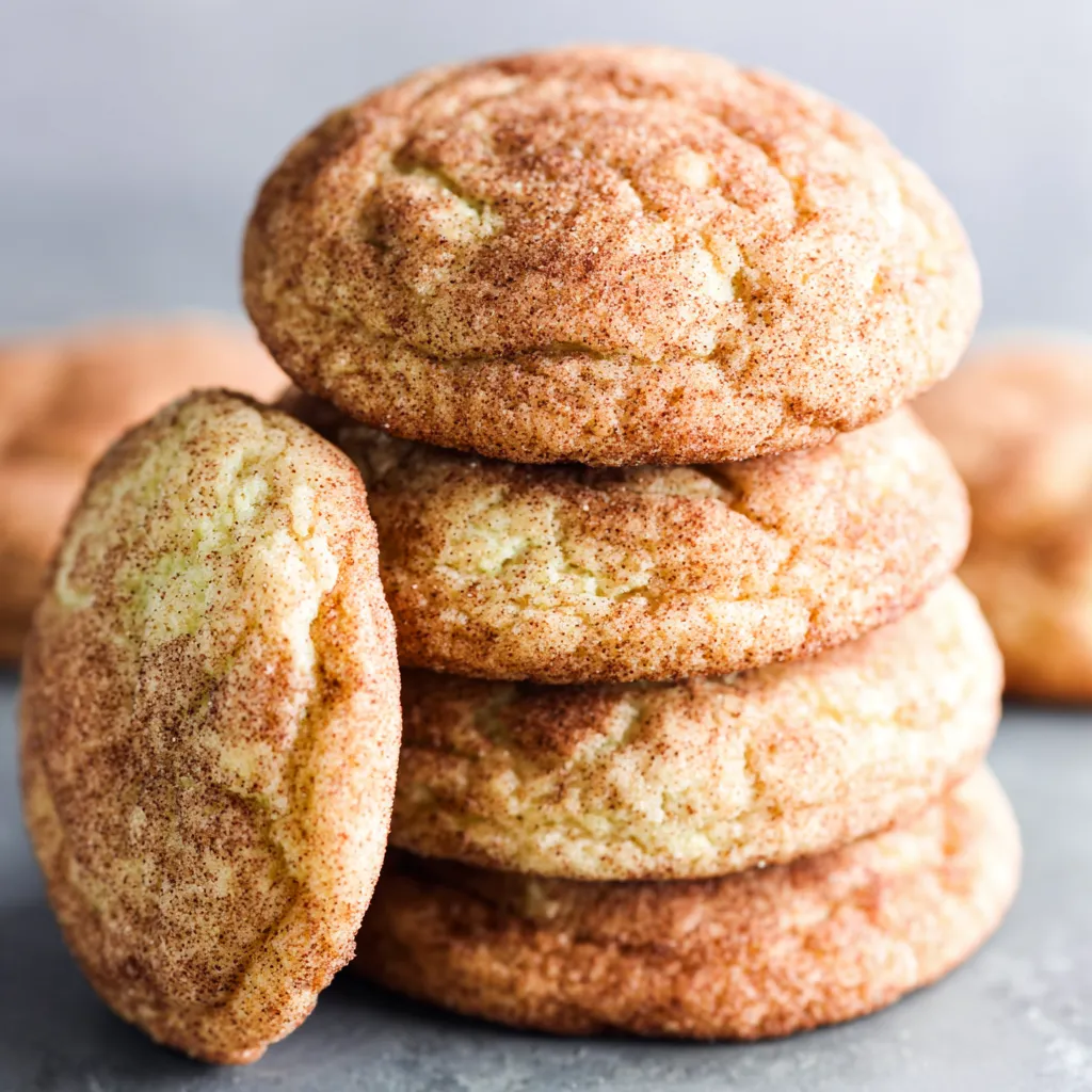 EASY PERFECT SNICKERDOODLES RECIPE