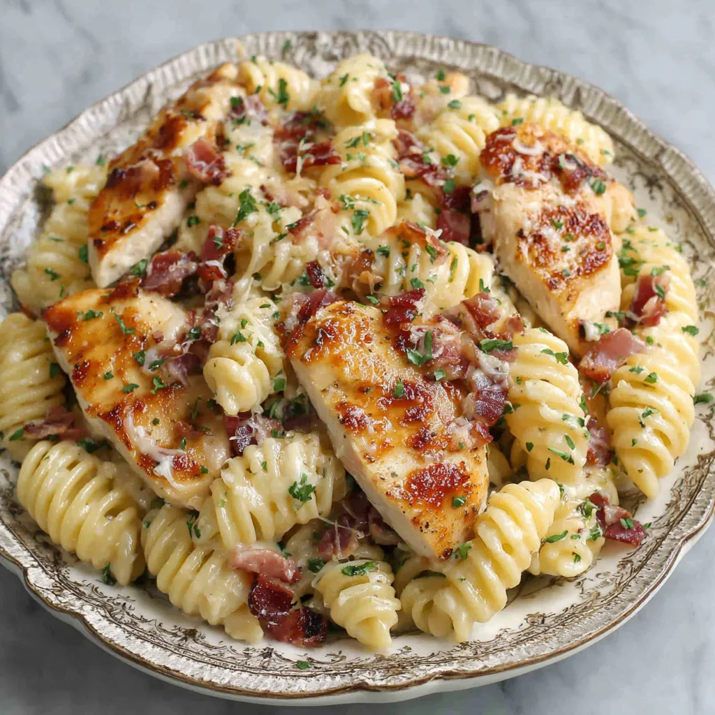 EASY RICOTTA CHICKEN PASTA