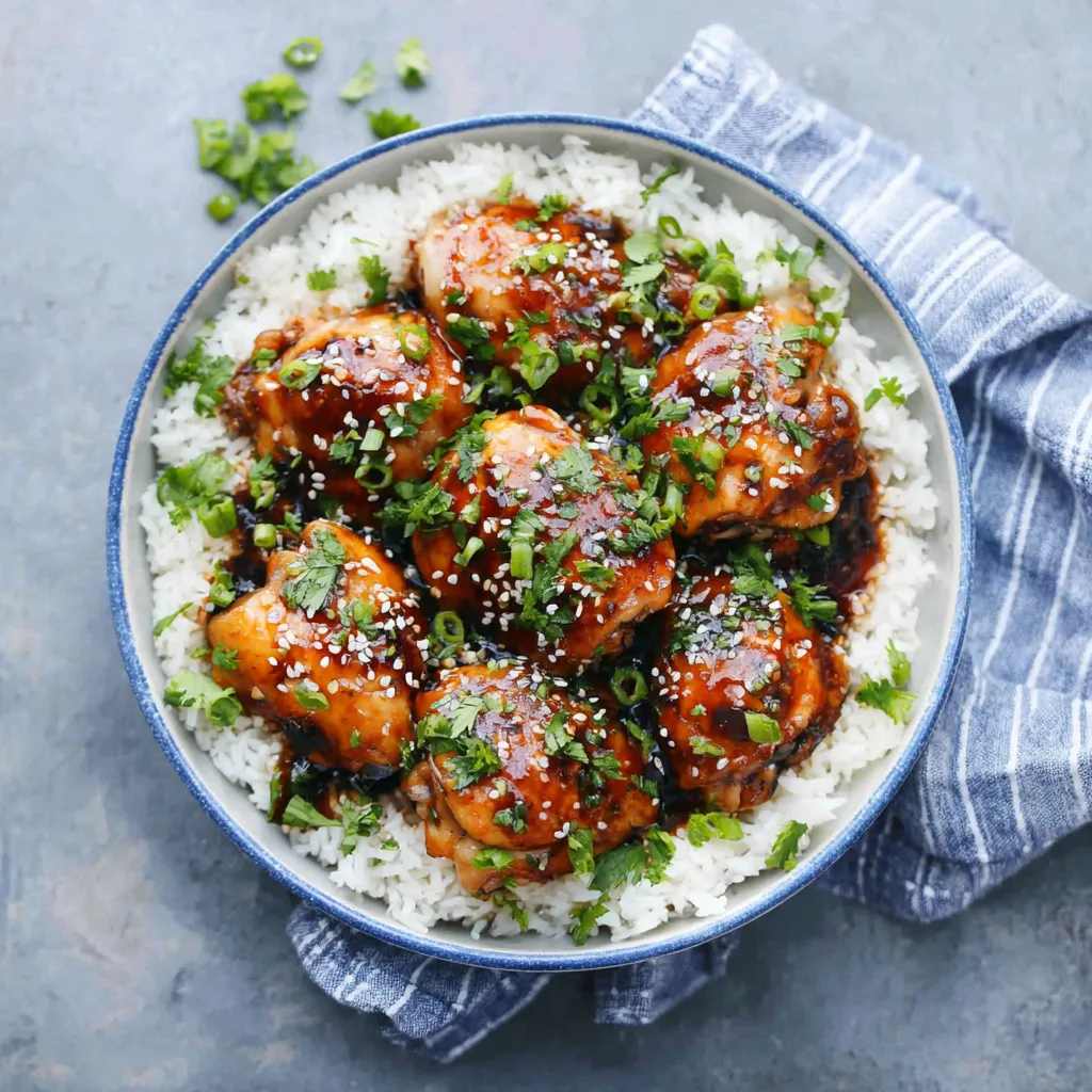 Slow Cooker Honey Garlic Chicken, a featured image showcasing the delicious recipe.
