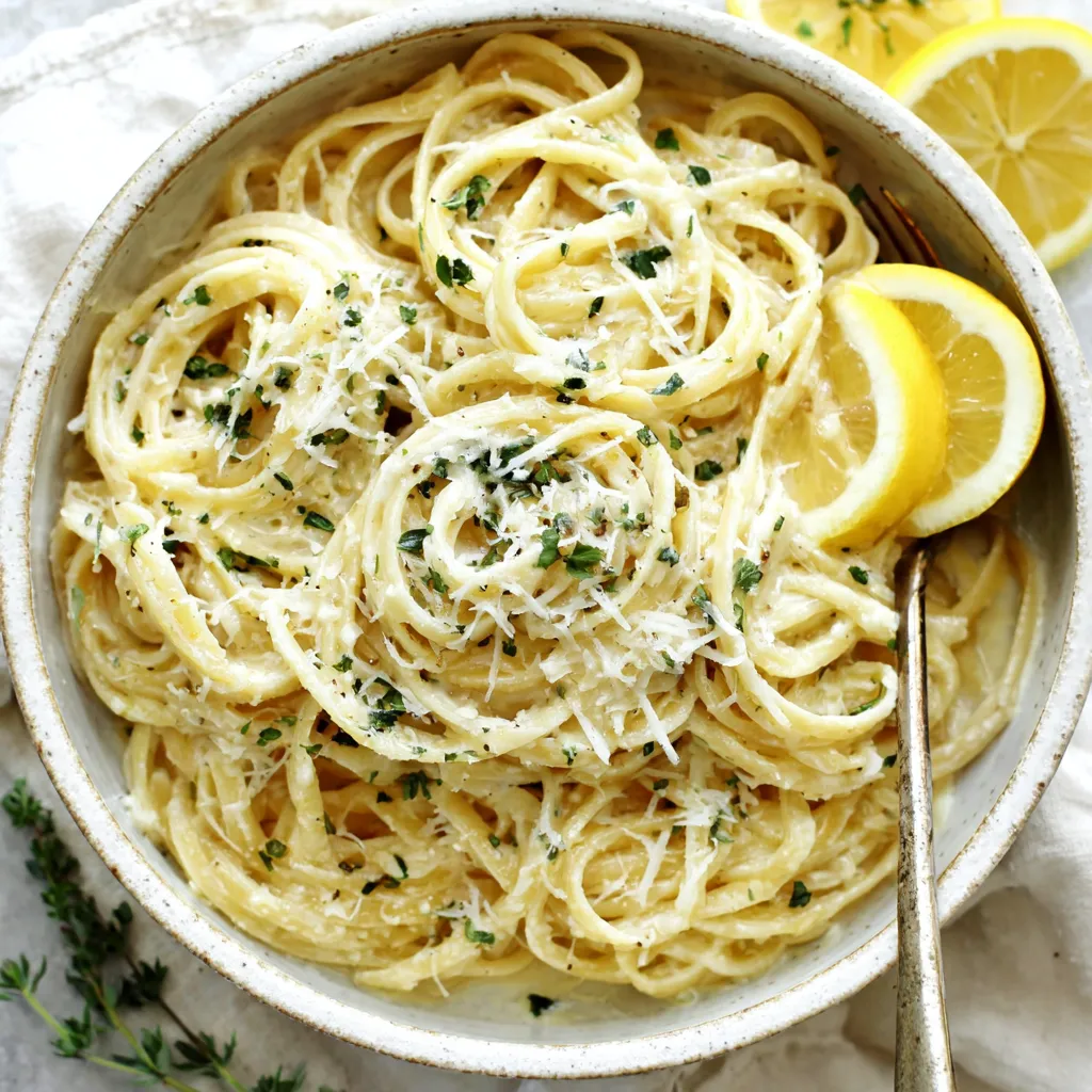 GARLIC LEMON PASTA ULTIMATE RECIPE