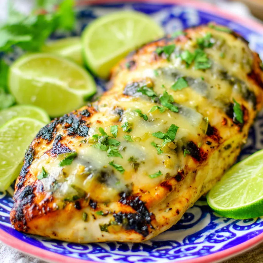 GRILLED SALSA VERDE PEPPER JACK CHICKEN ULTIMATE