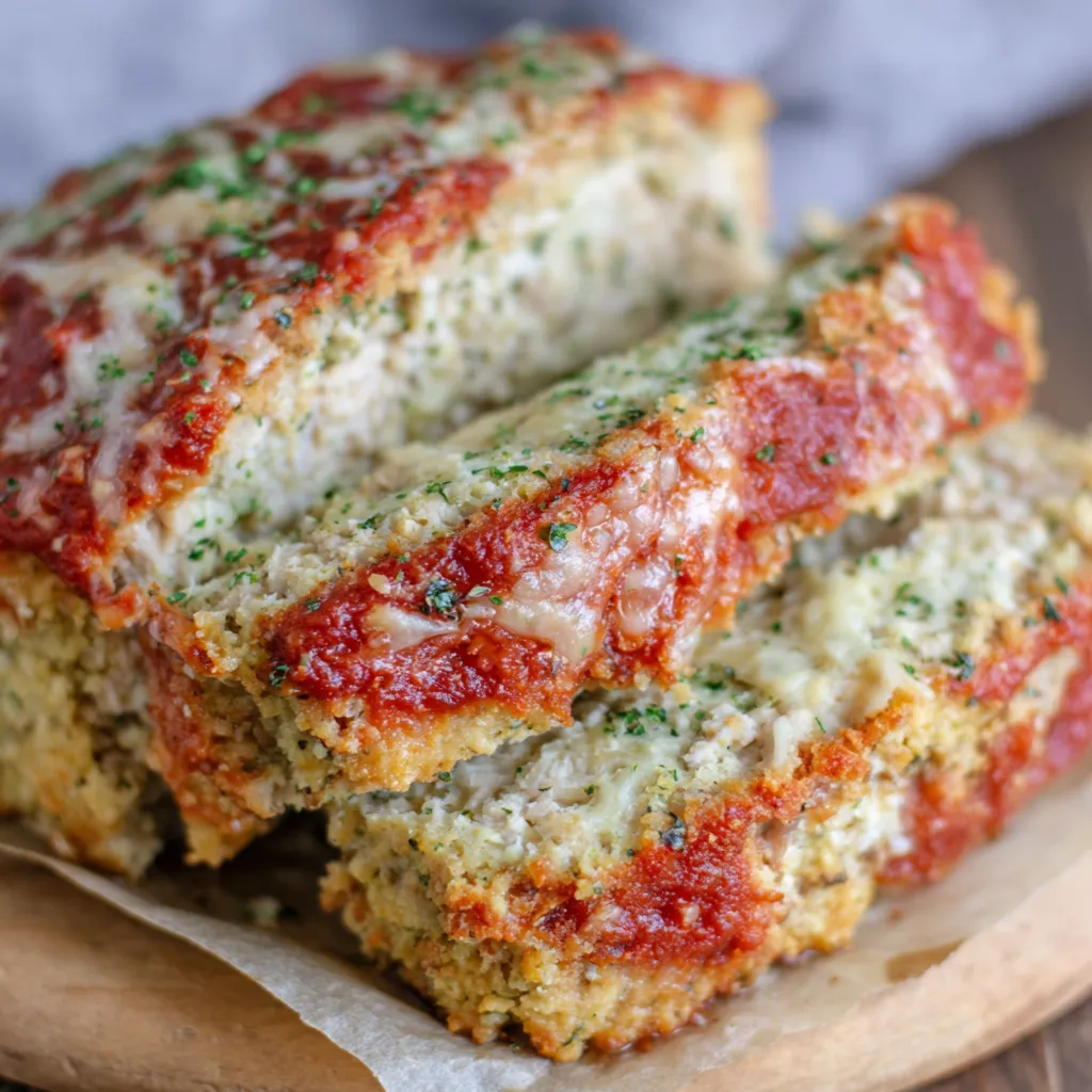 PARMESAN CHICKEN MEATLOAF BEST