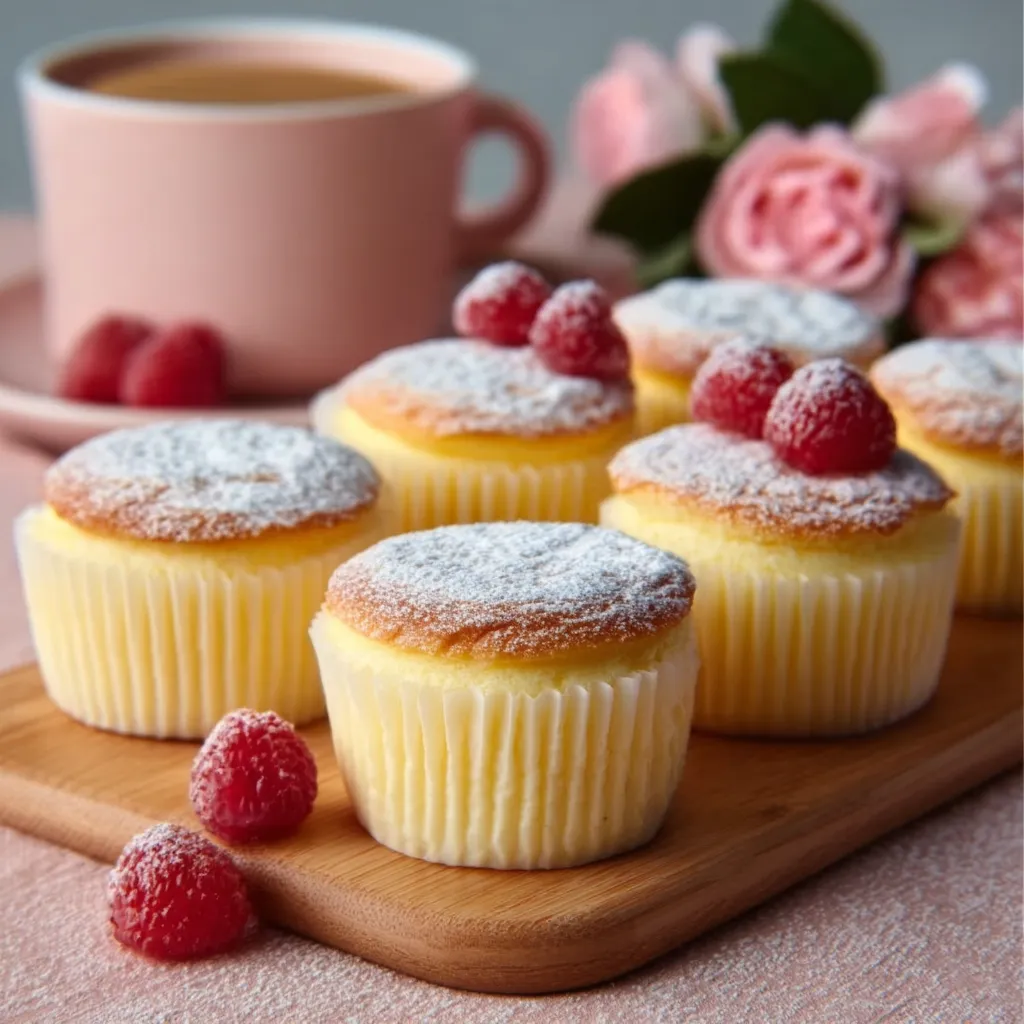 PERFECT JAPANESE COTTON CHEESECAKE CUPCAKES