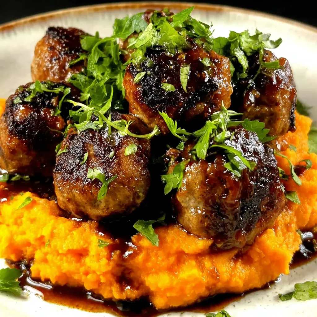PERFECT PORK MEATBALLS AND MASH